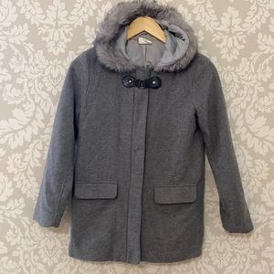 GIRL gray coat